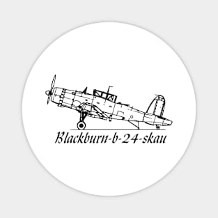 Blackburn b 24 skau Aircraft Magnet